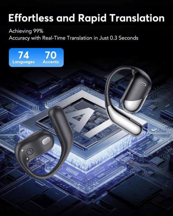 Real Time Translation Earbuds – AI Headphones - Image 3