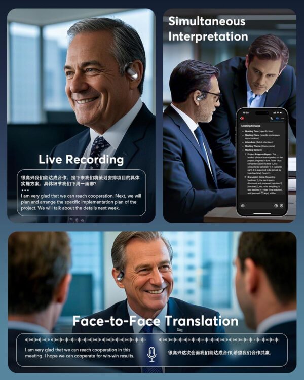 Real Time Translation Earbuds – AI Headphones - Image 5