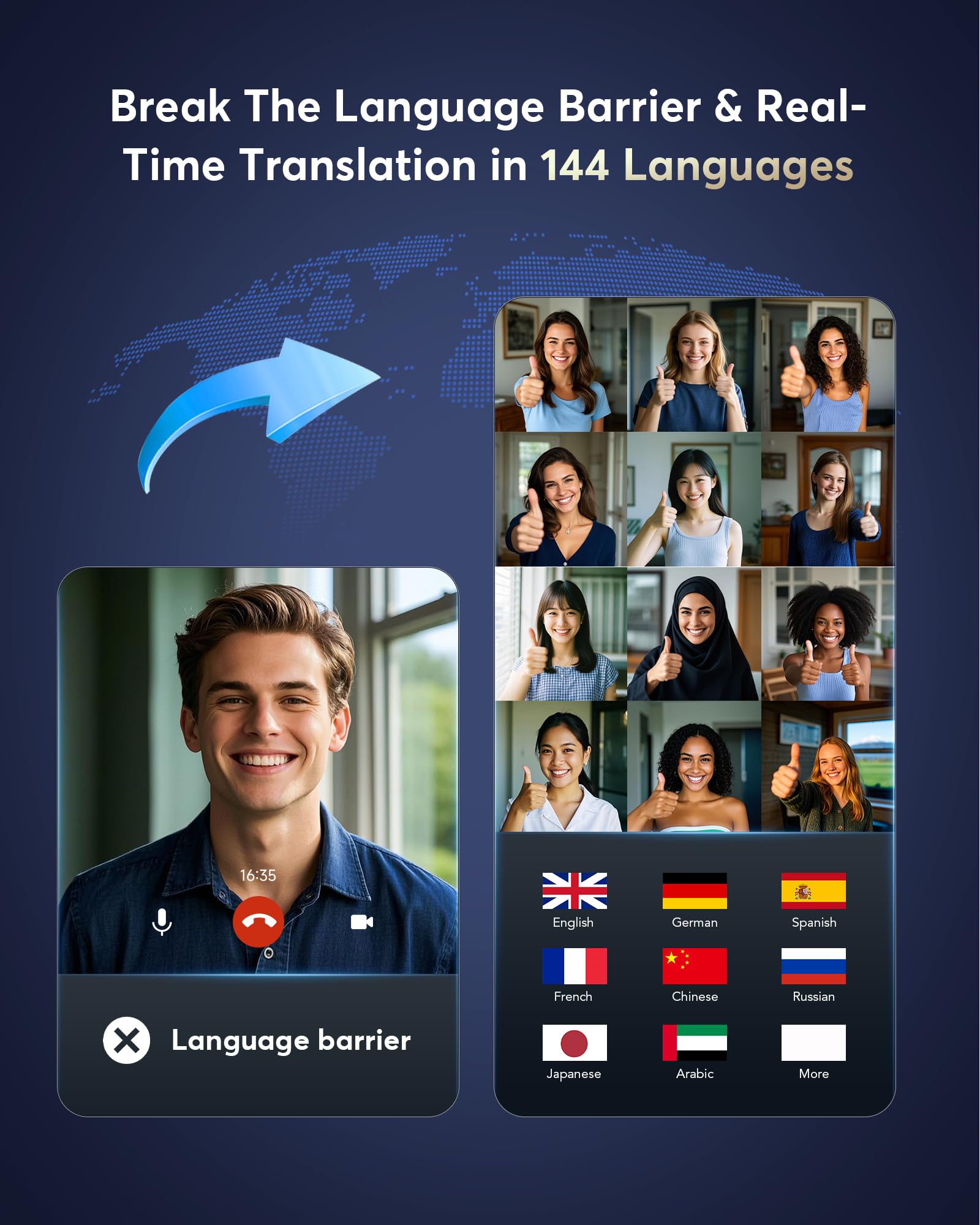 AI Language Translation Connect Earbuds - Image 3